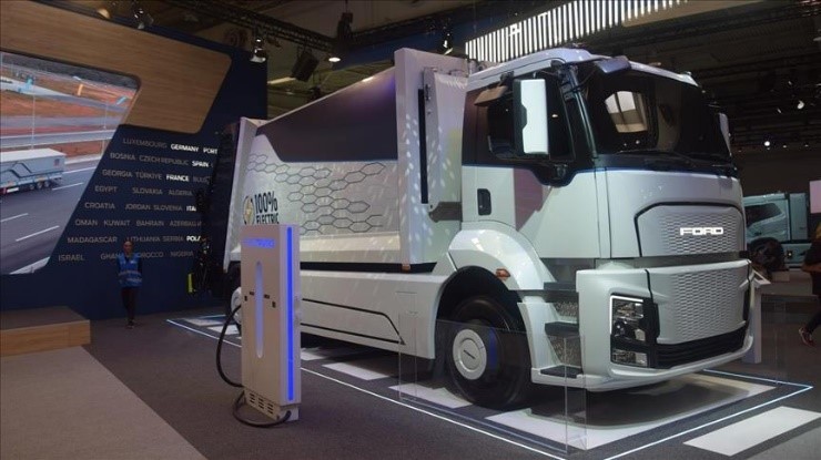Ford Otosan Introduces 100% Electric Truck in Hannover
