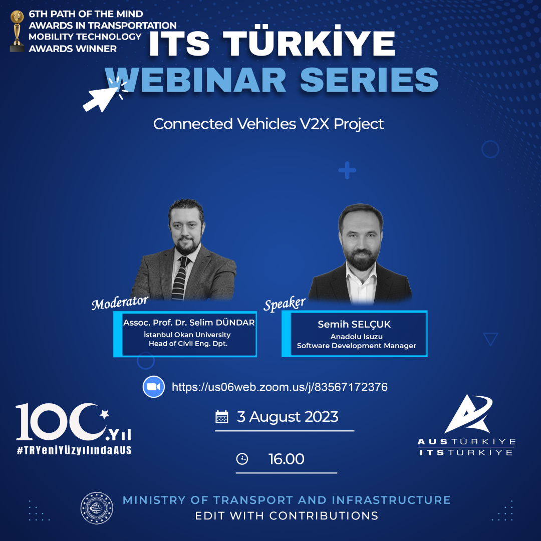  AUS Türkiye Webinar Series: Connected Vehicles V2X Project