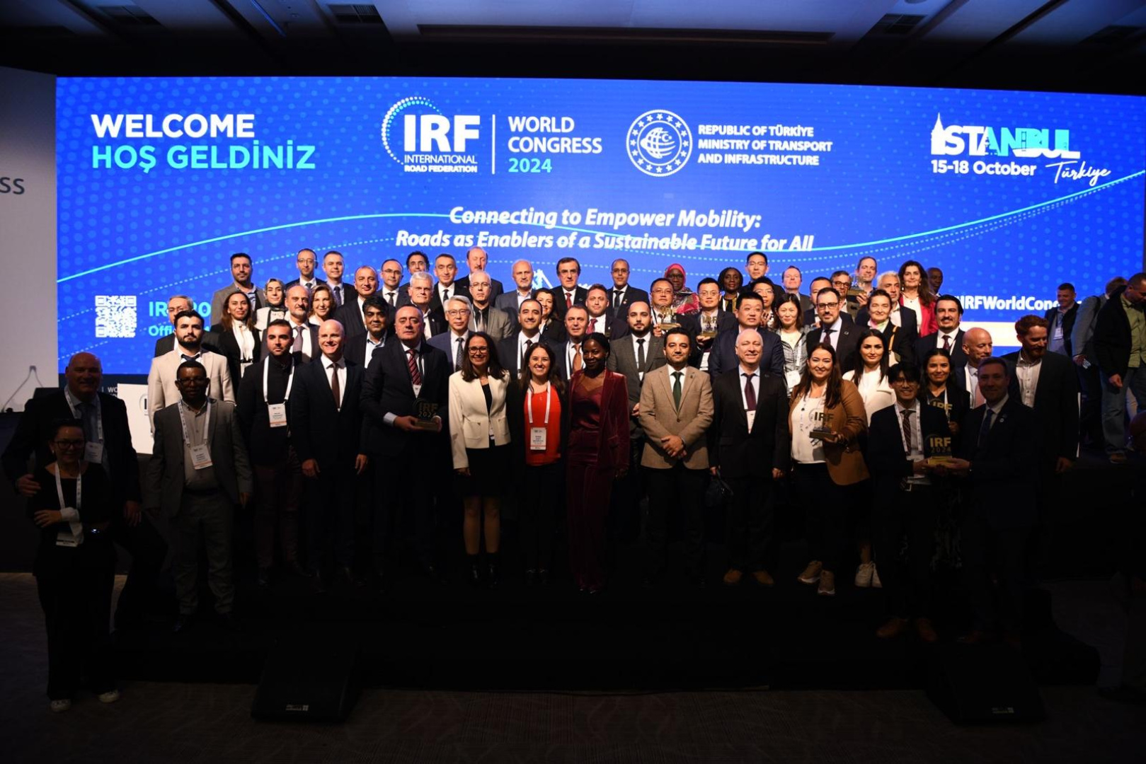 International Road Federation (IRF) 2024 World Congress was held in Istanbul, hosted by the Ministry of Transport and nfrastructure 