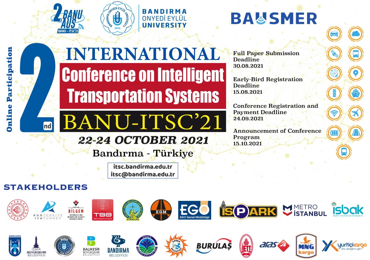 BANU-ITSC’21 - 2. Uluslararası AUS Konferansı Gerçekleştirildi
