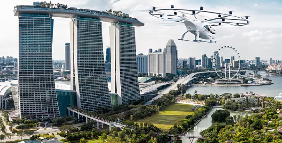 Volocopter Singapur’daki Fuarda Yıldızlaşıyor